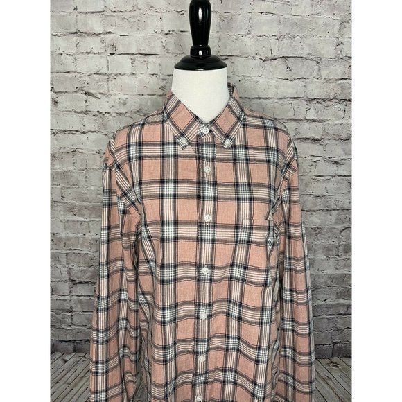 J Crew H1106 Plaid Button Heathered Slim Shirt‎ - Picture 3 of 12